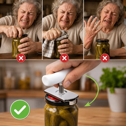 📢📢Last Day-50% OFF!!⏰Stainless Steel Jar Opener & Bottle Lid Remover