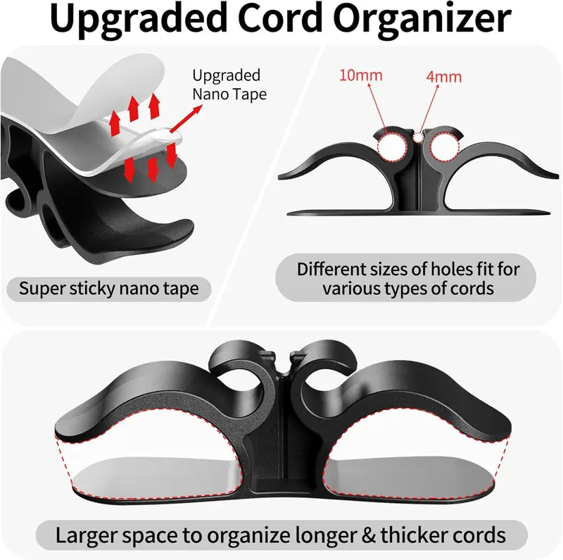 Kitchen Appliance Cord Organizer Hooks