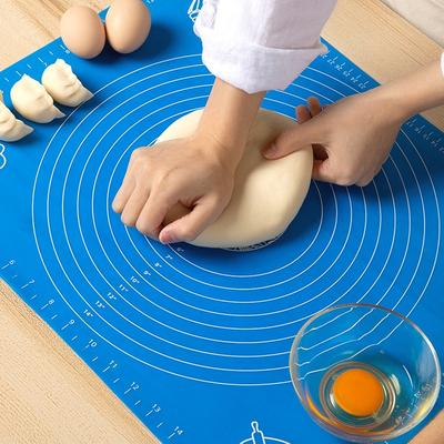 Silicone Baking Mat with Measurements – Non-Stick Roti, Dough & Cookie Sheet Oven Liner(offer)