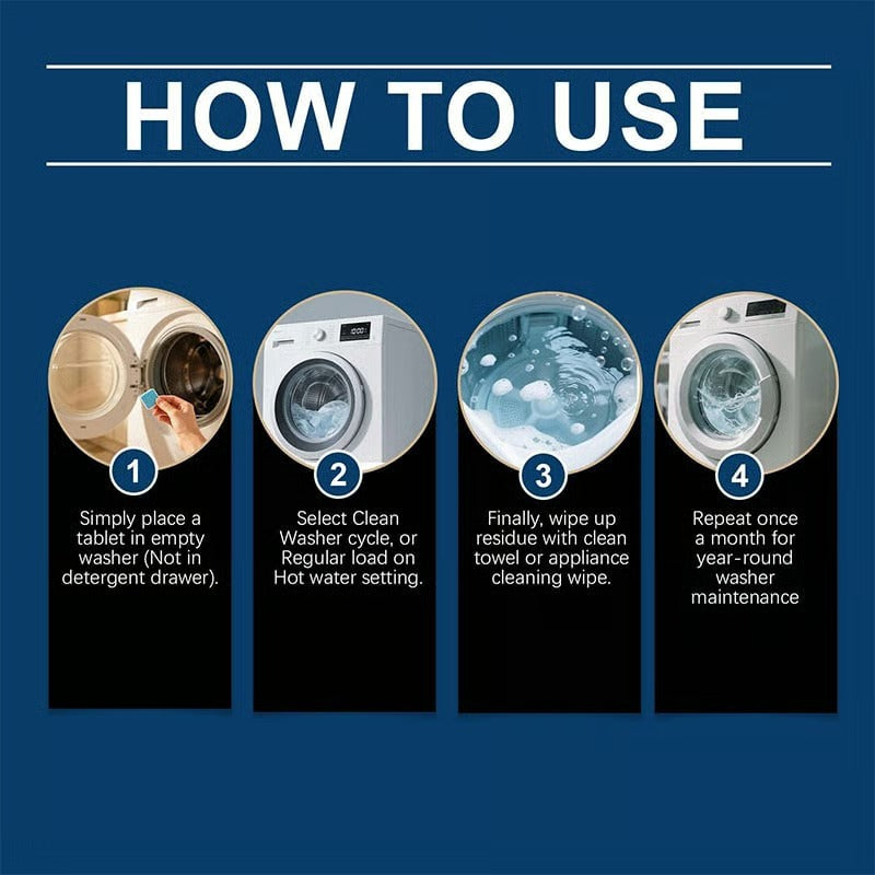 Theflame™ Washing Machine Cleaning Tablets💦