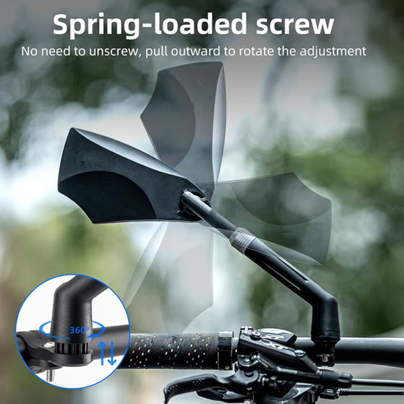 ⏳Time-Limited Special⏰Theflame™ 360° Adjustable Handlebar Bike Mirror