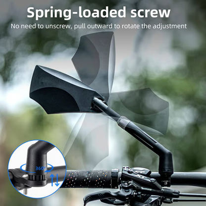 ⏳Time-Limited Special⏰Theflame™ 360° Adjustable Handlebar Bike Mirror