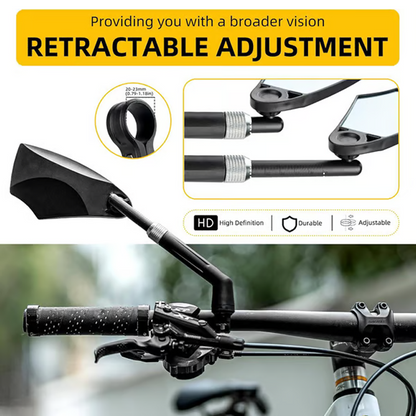⏳Time-Limited Special⏰Theflame™ 360° Adjustable Handlebar Bike Mirror