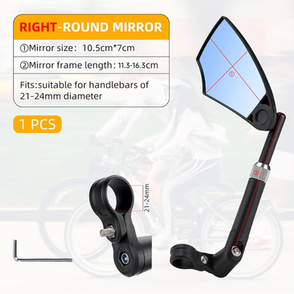 ⏳Time-Limited Special⏰Theflame™ 360° Adjustable Handlebar Bike Mirror