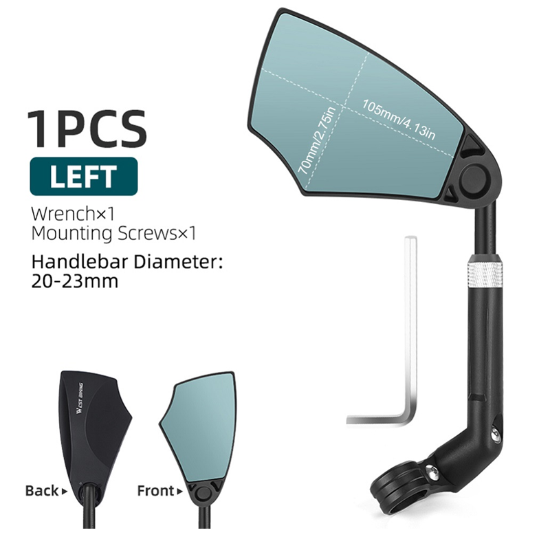 ⏳Time-Limited Special⏰Theflame™ 360° Adjustable Handlebar Bike Mirror
