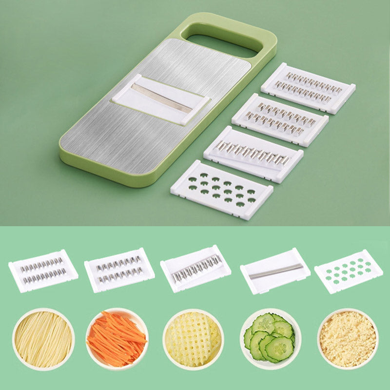Next-Gen 100% Hand-Safe Mandoline Slicer — Zero Waste Garlic & Veggie Prep Tool