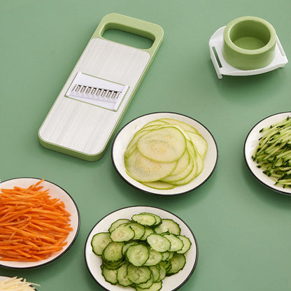 Next-Gen 100% Hand-Safe Mandoline Slicer — Zero Waste Garlic & Veggie Prep Tool