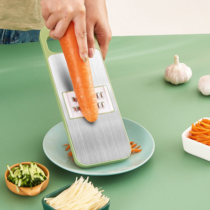 Next-Gen 100% Hand-Safe Mandoline Slicer — Zero Waste Garlic & Veggie Prep Tool
