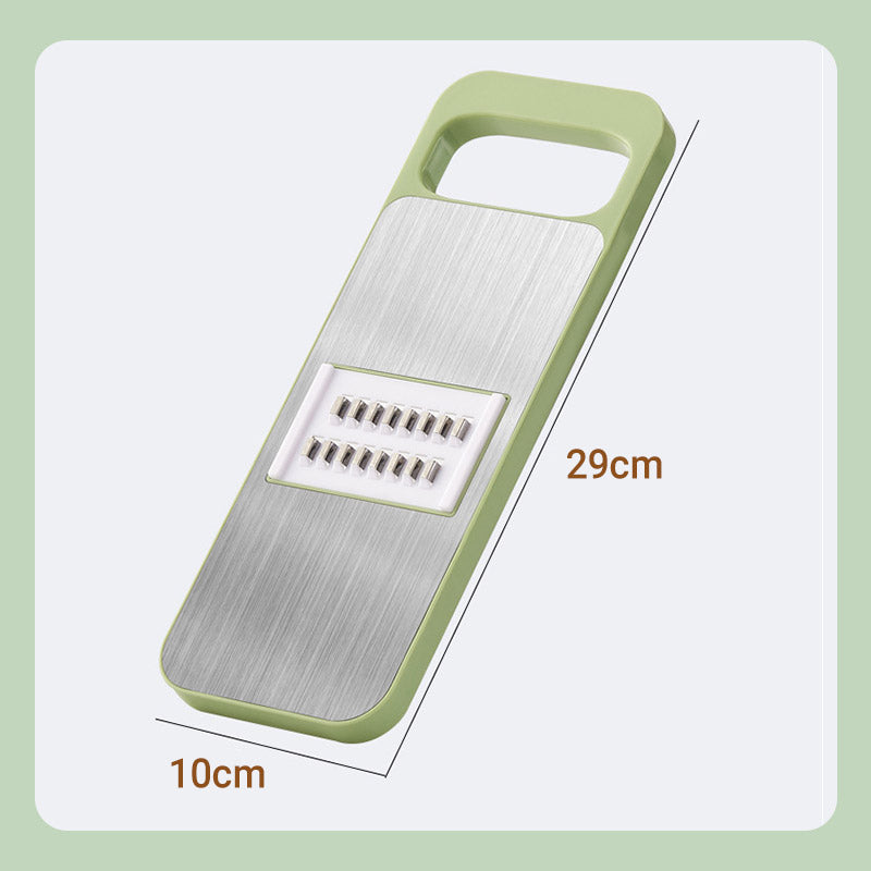 Next-Gen 100% Hand-Safe Mandoline Slicer — Zero Waste Garlic & Veggie Prep Tool