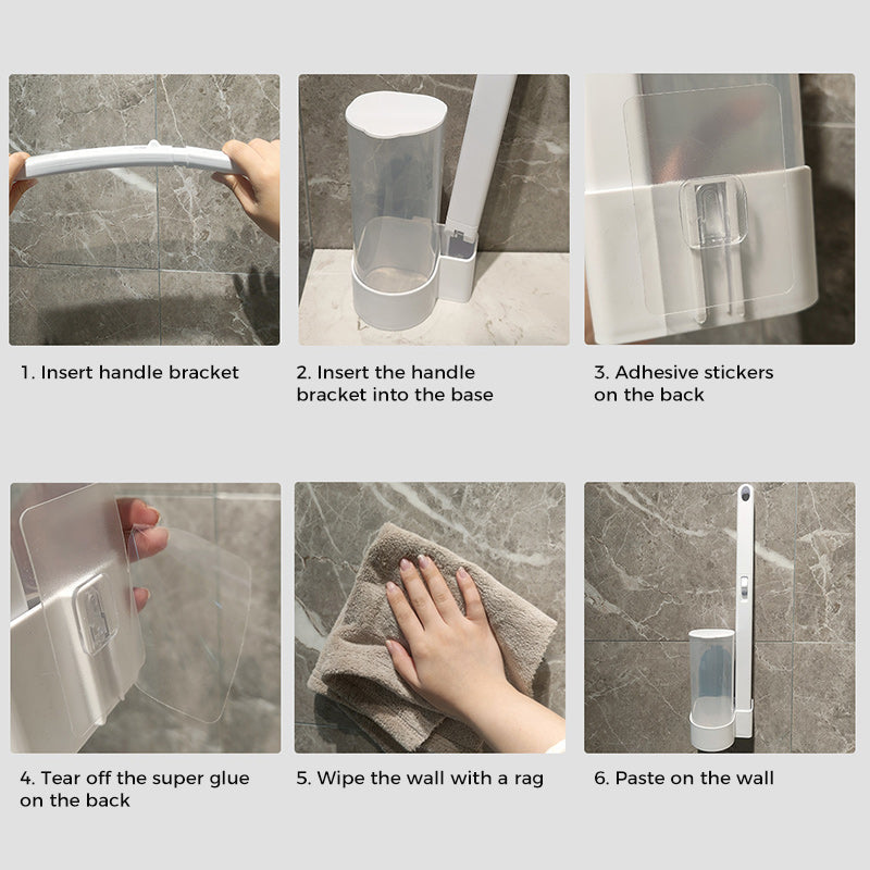 Theflame™ No-Touch Disposable Toilet Wand Set - Hygienic Scented Cleaning System💧