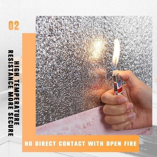 🛡️68% OFF! 🍳 Kitchen Oil-Proof Stickers – Removable Self-Adhesive Cabinet, Countertop & Wall Protector Film for Grease, Stains and Splashes 🌟