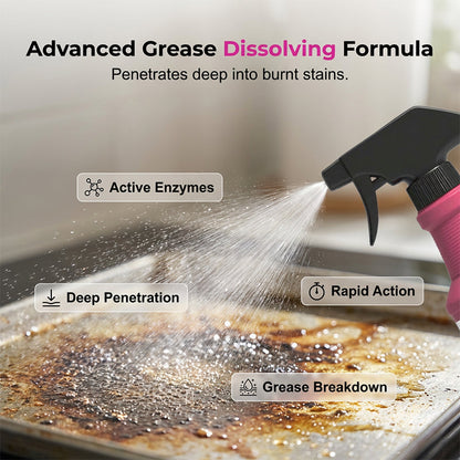 Theflame™  Grill Degreaser Spray — Fast-Acting Heavy-Duty