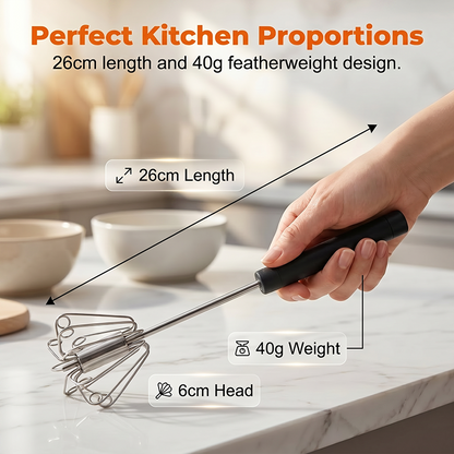 🔥Stainless Steel Hand Egg Beater 🥚✨