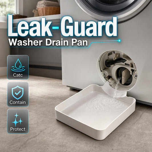 🎁✨Theflame™ Universal Front-Load Washing Machine Drain Pan