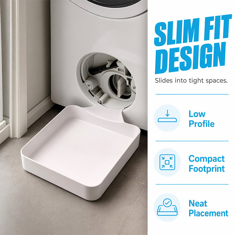 🎁✨Theflame™ Universal Front-Load Washing Machine Drain Pan