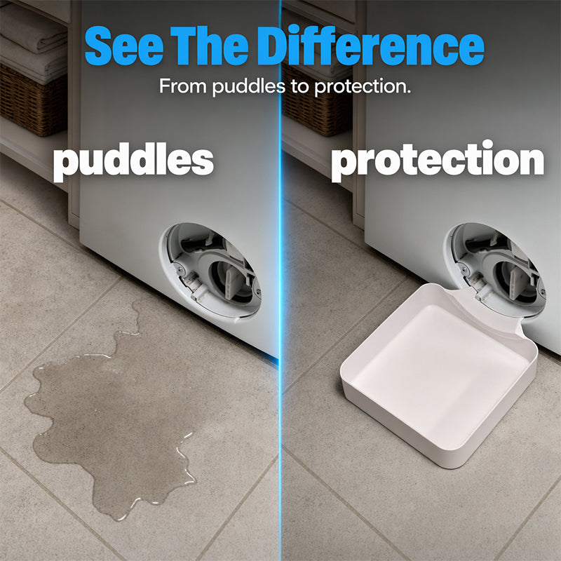 🎁✨Theflame™ Universal Front-Load Washing Machine Drain Pan