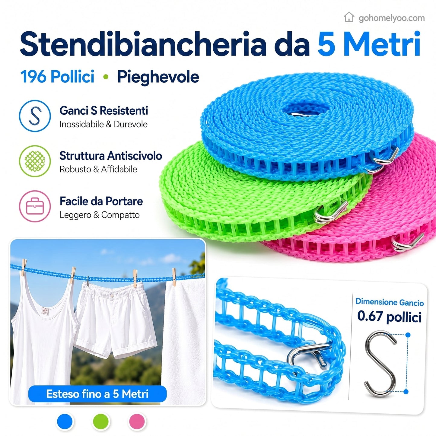 🏠🚫 No Drills, No Wall Damage! Space-Saving Portable Drying Rack for Balcony, Bathroom & Outdoor Use — ⌛ 50% OFF! 🔥